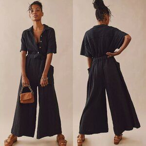 Free People Rosewood One-Piece Jumpsuit